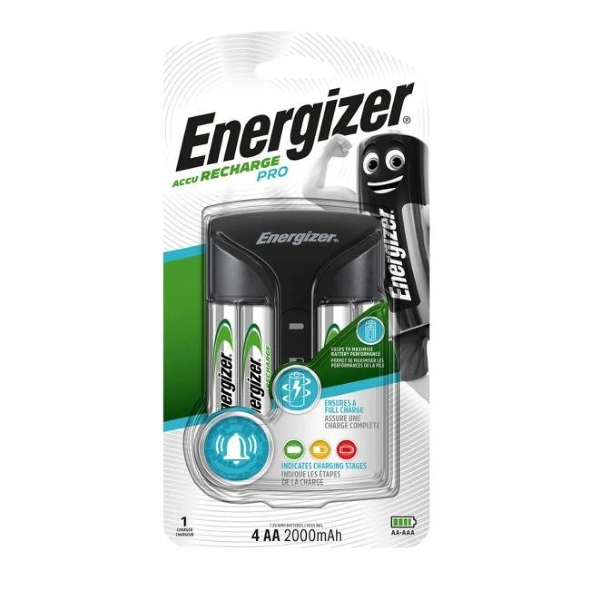 Nabíjačka Energizer Pro charger 4xAA2000mAh 