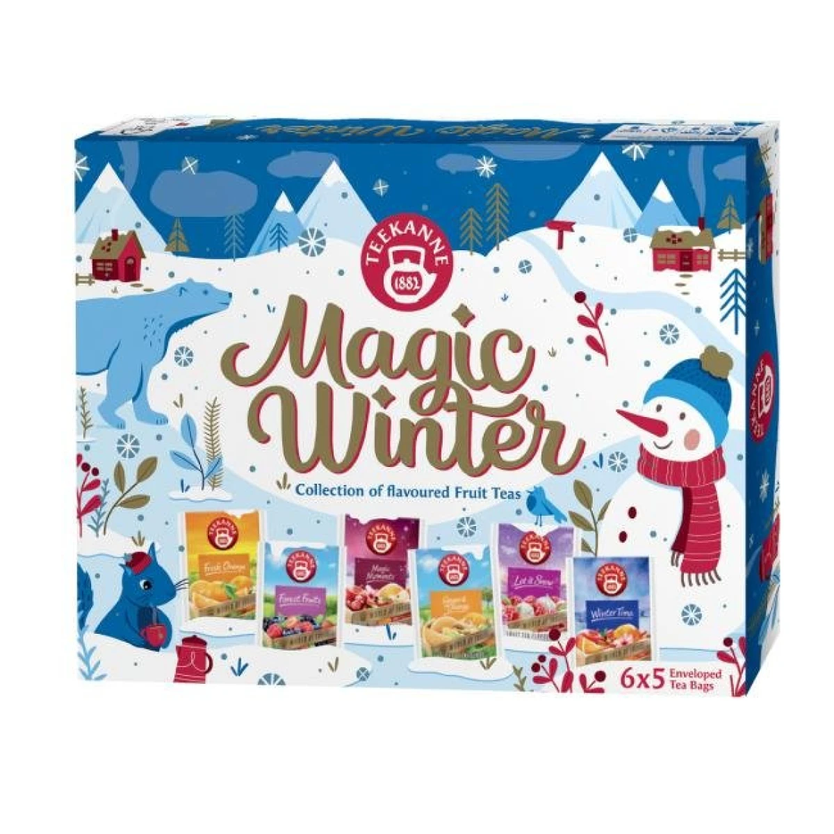 Kolekcia čajov TEEKANNE Magic Winter HB 72,5g 