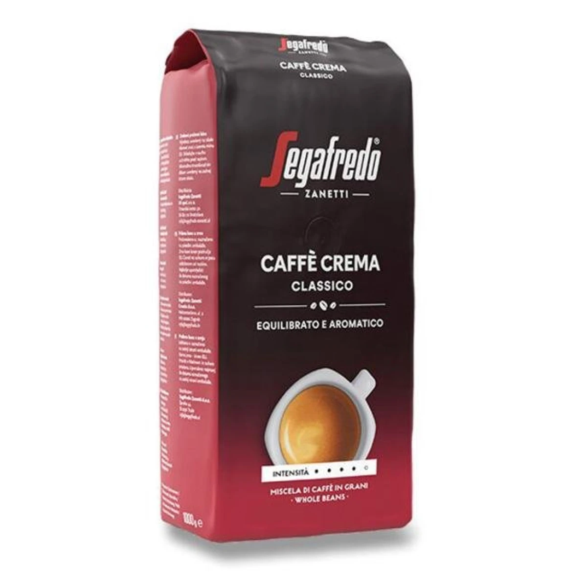 Káva Segafredo Caffe Crema Classico, zrnková, 1kg 