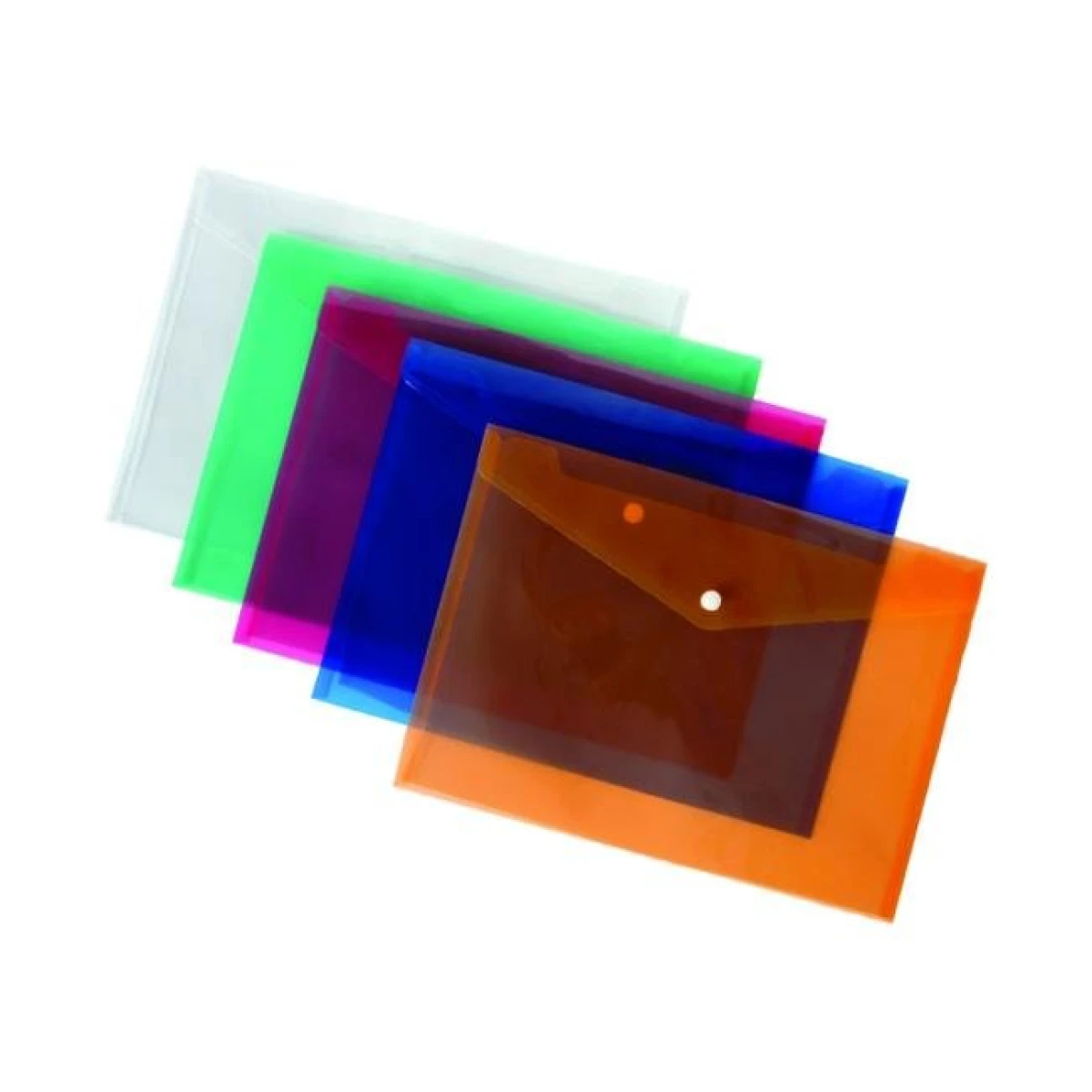 Plastový obal A5 s cvočkom Karton PP modrý 