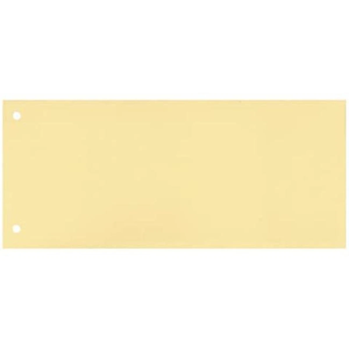 Kartónový rozraďovač Q-CONNECT úzky žltý 