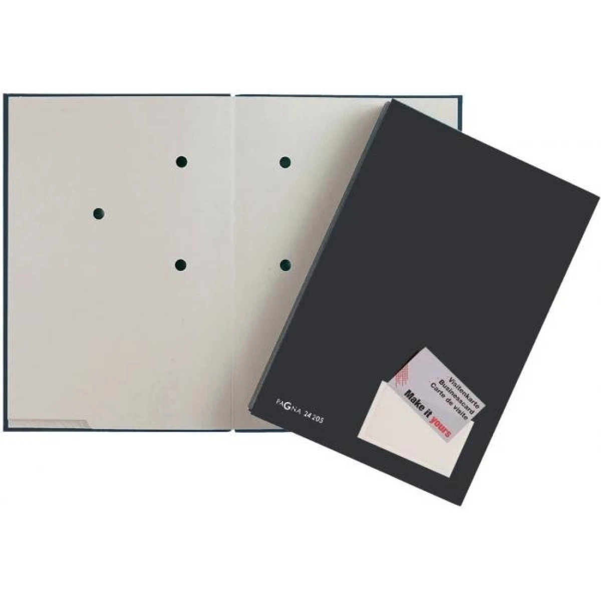 Podpisová kniha plastová 20 PAGNA čierna 