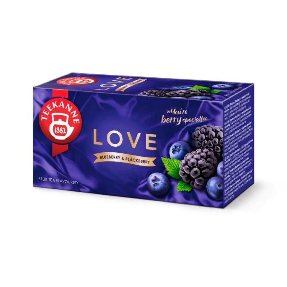 Čaj TEEKANNE Love Blueberry & Blackberry HB 20 x 2,25g 