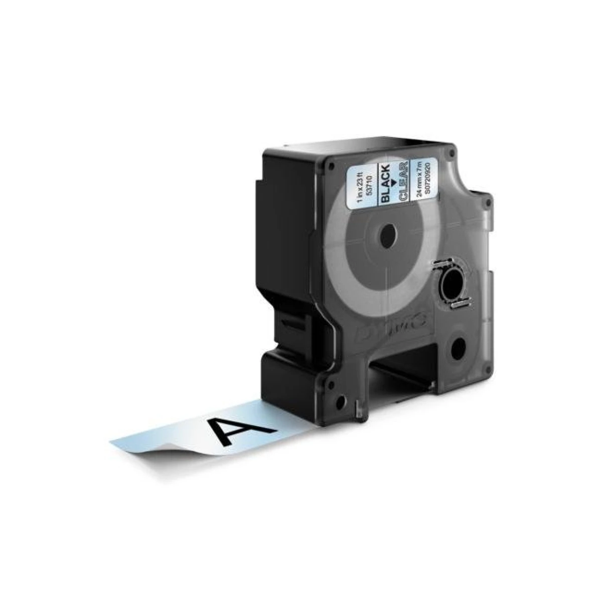 Samolepiaca páska Dymo D1 24 mm číra/čierna 