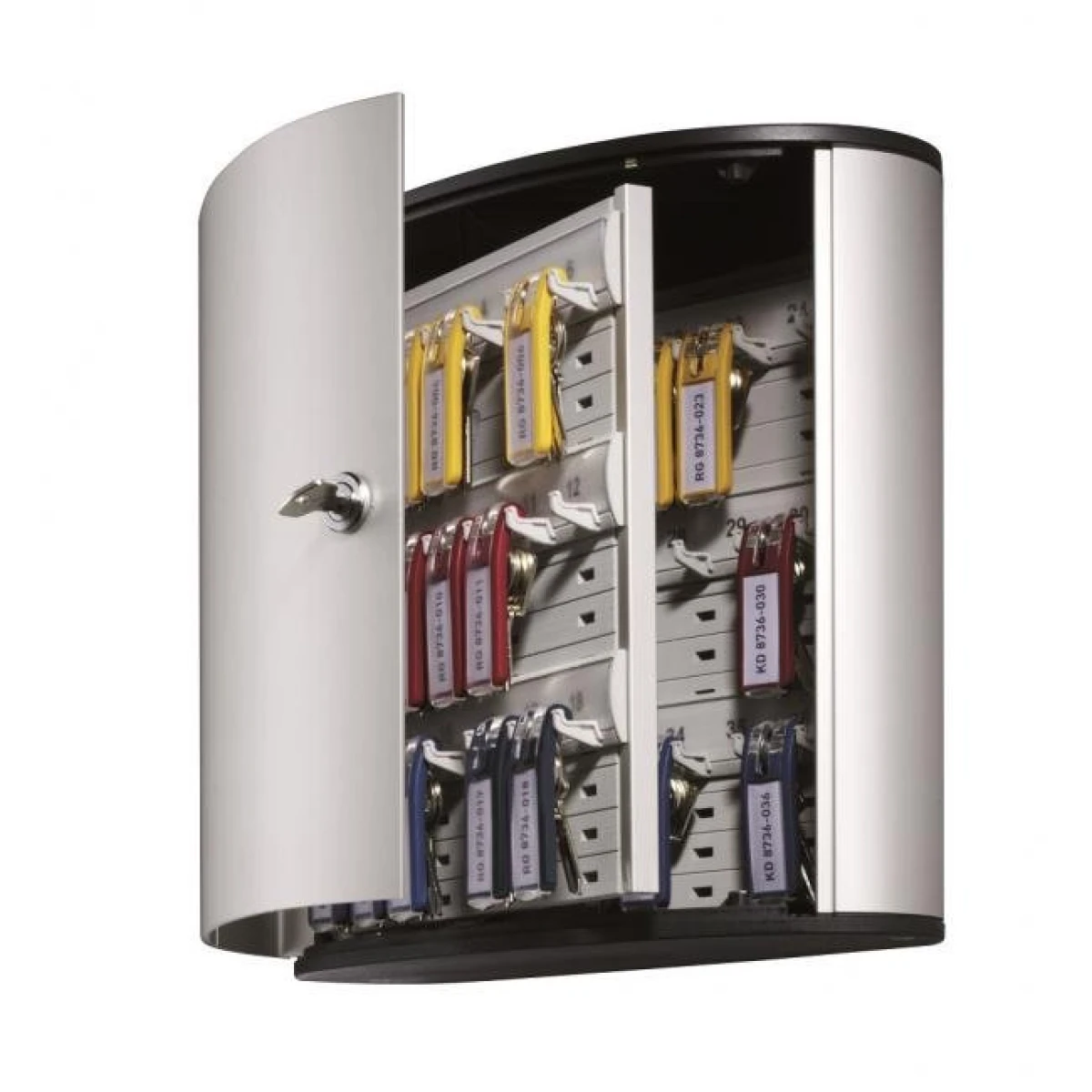 Skrinka na 36 kľúčov DURABLE KEY BOX 36 strieborná 