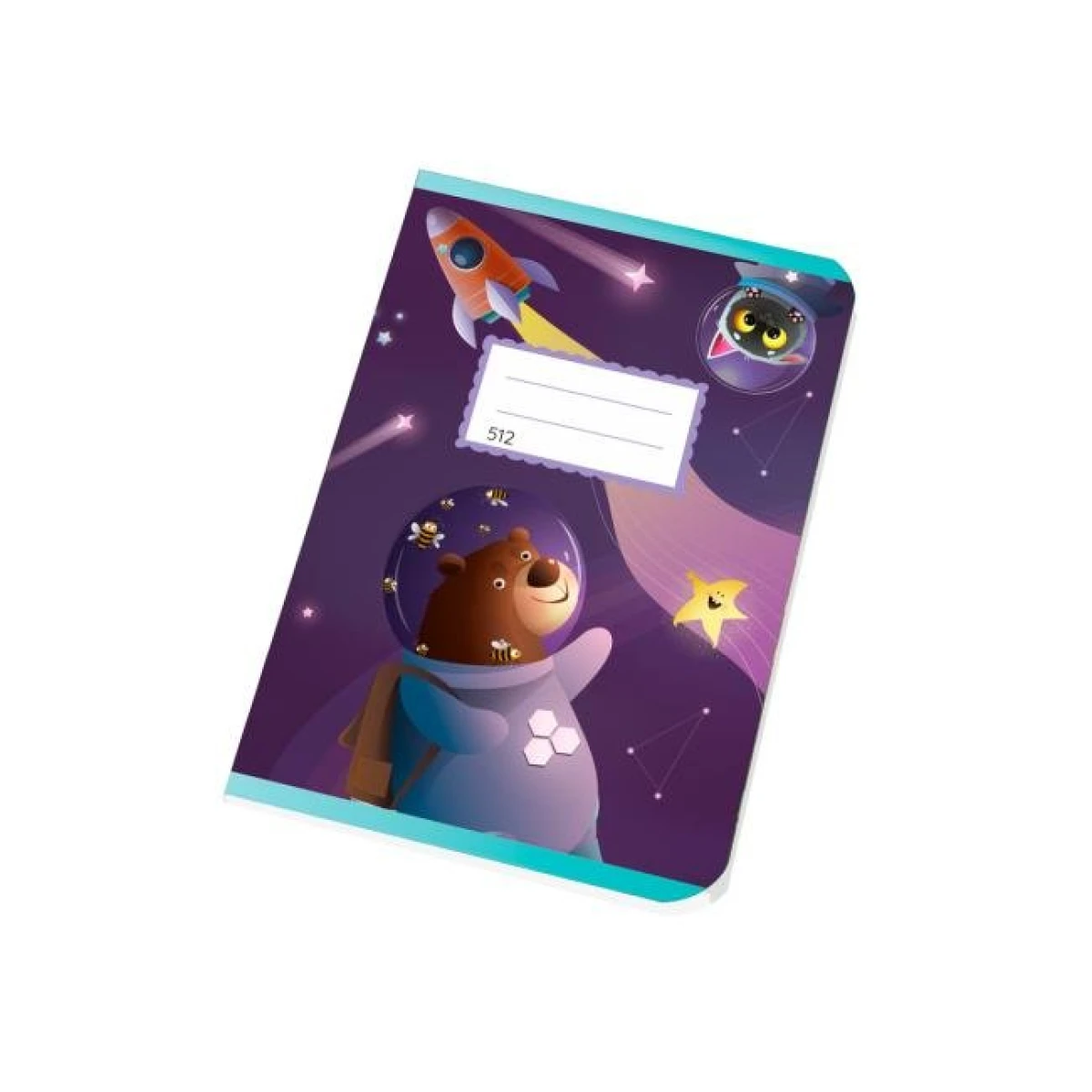 Zošit 512 A5 10 listov linajkový 