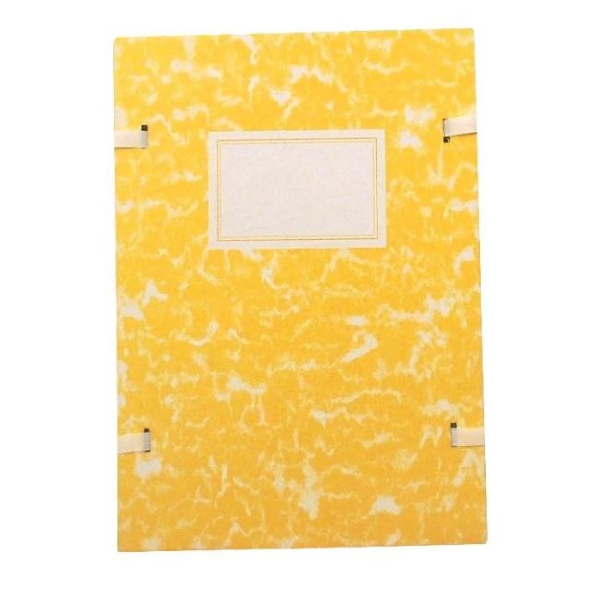 Spisové dosky A4 mramor žltý 