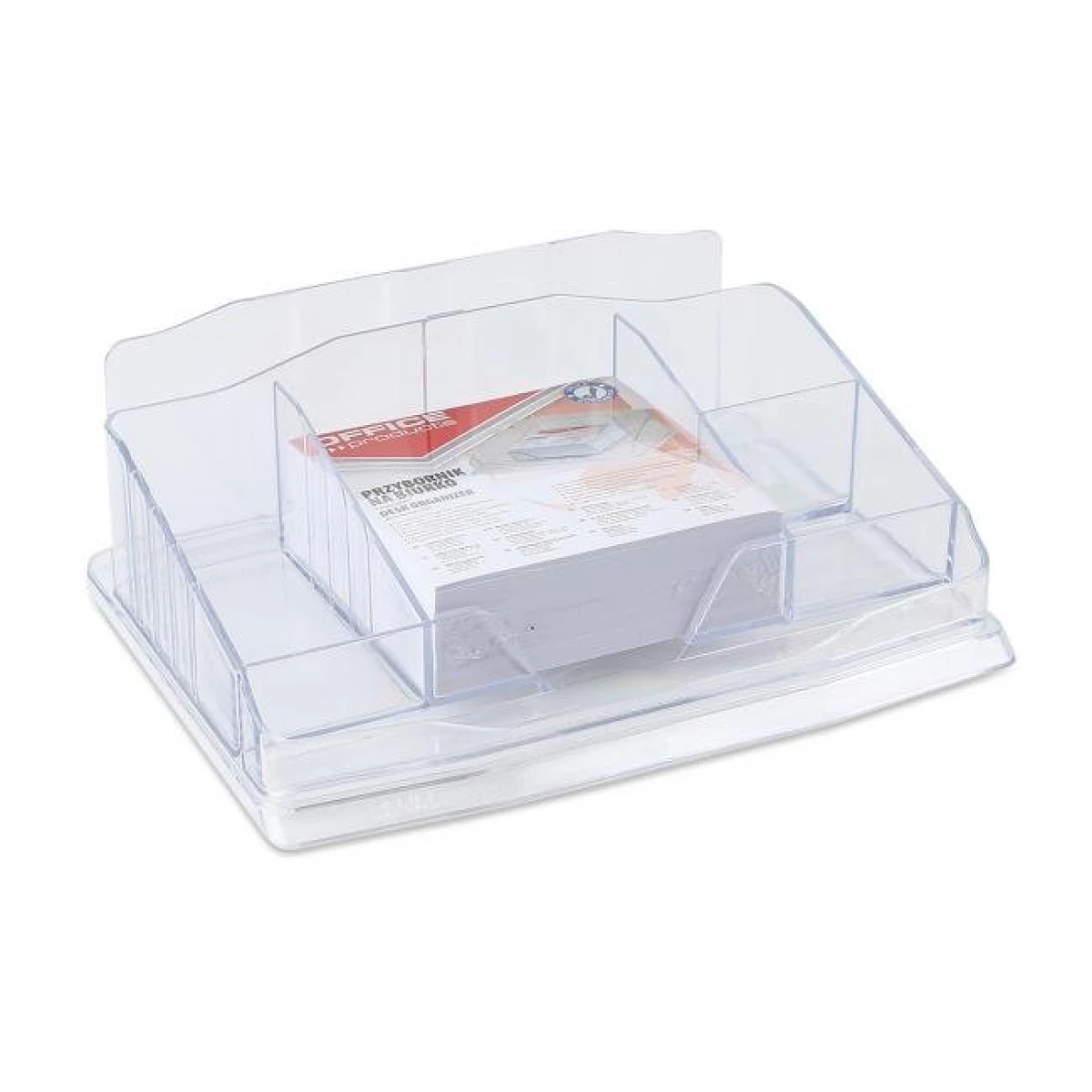 Stolový organizér Office Products transparentný 