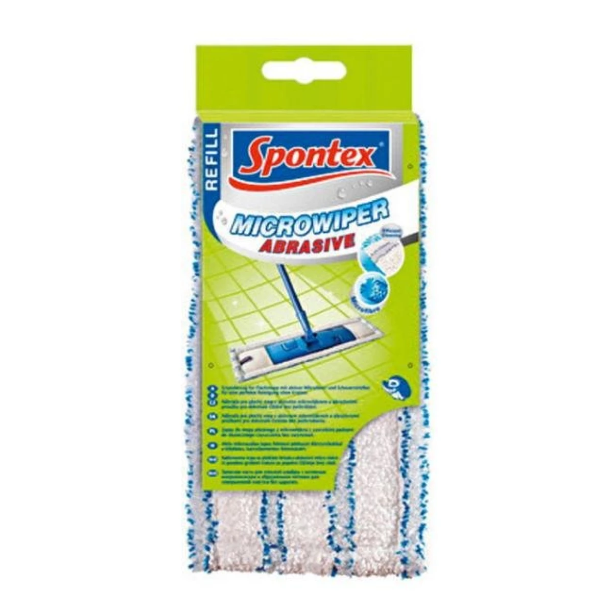 Náhradný poťah k mopu Spontex Microwiper Abrasive 