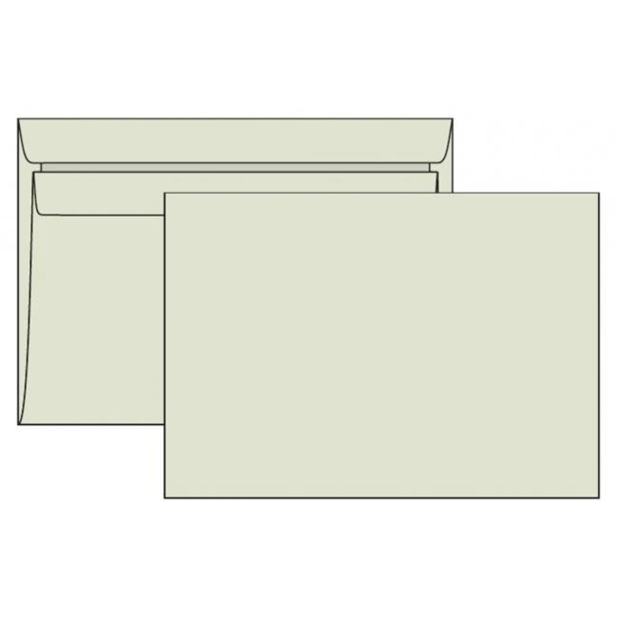 Poštové obálky C6 samolepiace recyklované LETTURA 1000 ks 