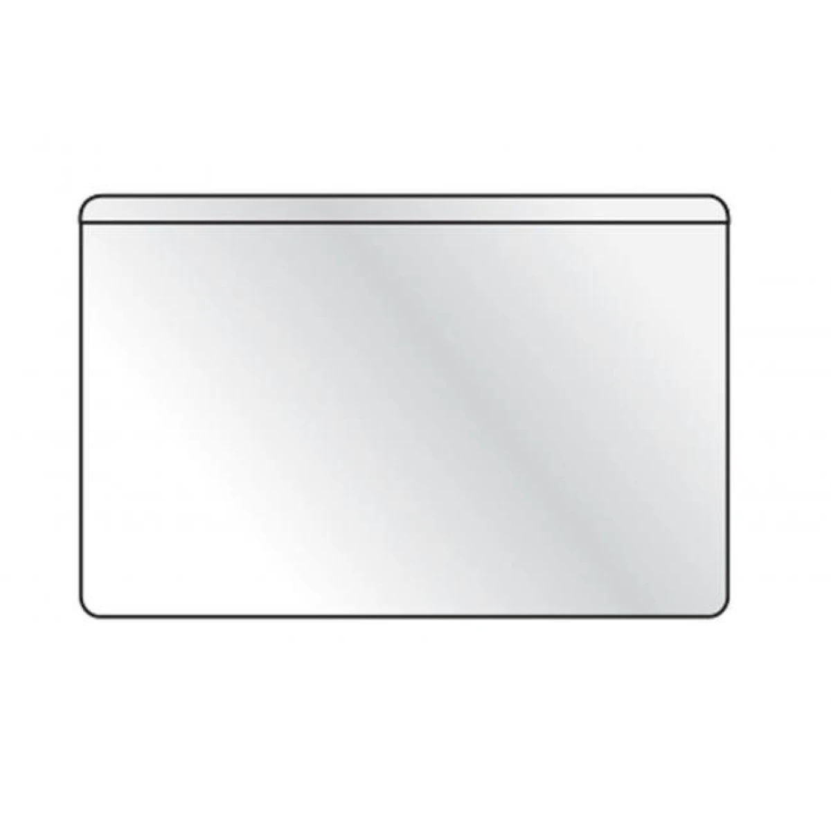 Samolepiace vrecko vizitkové s otvorom zhora DURABLE 94x61mm 100ks 