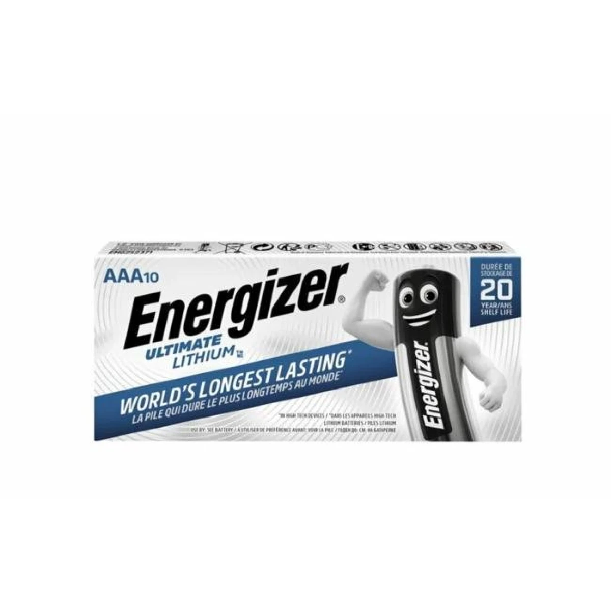 Batéria Energizer Ultimate Lithium AAA lítiová mikrotužková 10 ks 