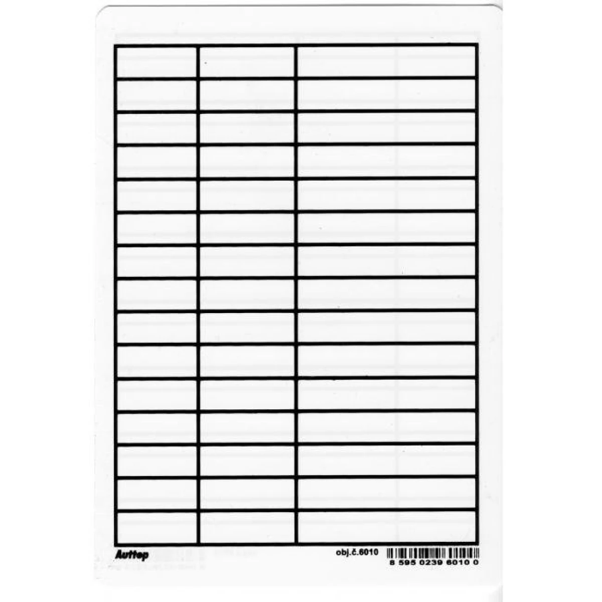 Plastová písacia podložka riadková A5 do zošita 