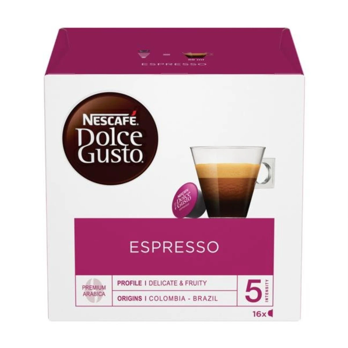 Kávové kapsule DOLCE GUSTO Espresso (16 ks) 