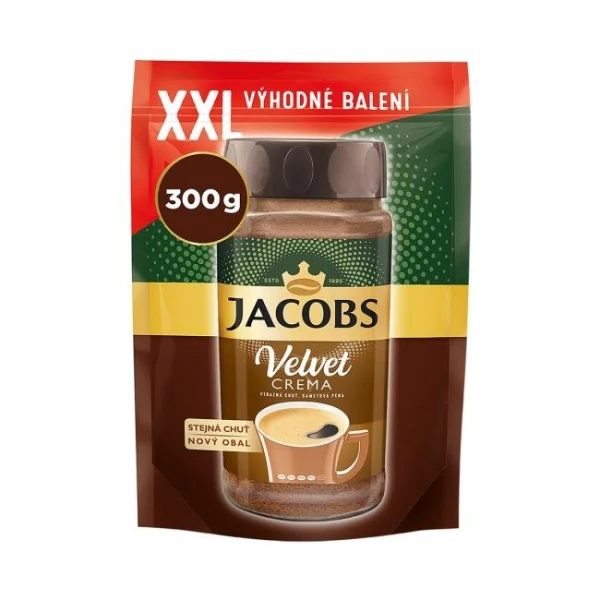 Káva Jacobs Velvet Crema XXL instantná 300g 