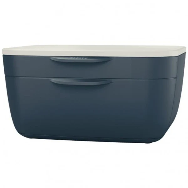 Zásuvkový box Leitz Cosy zamatový sivý 