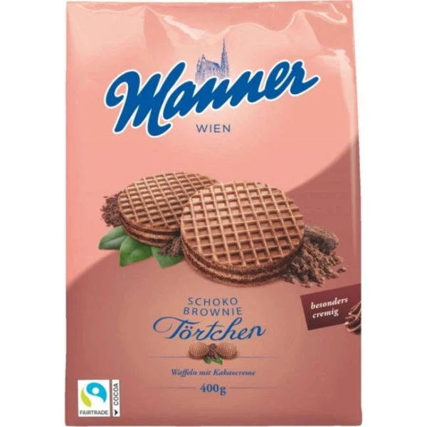 Manner Törtchen Schoko Brownie 400 g 