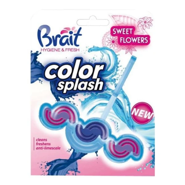 Brait color splash WC záveska sweet flowers 