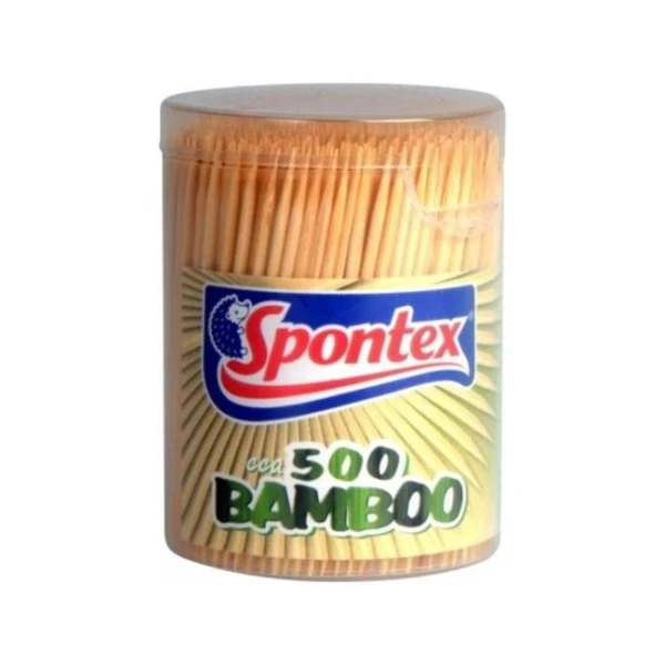 Špáradlá bambusové Spontex 500 kusov 