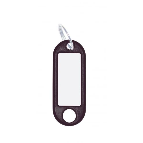 Menovky na kľúče WEDO čierne 10ks 