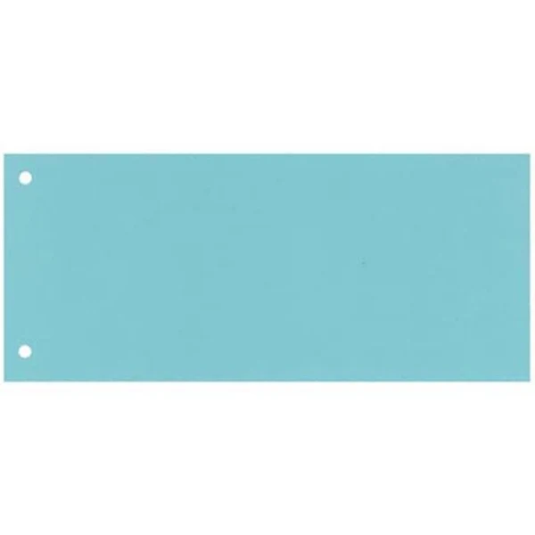 Kartónový rozraďovač Q-CONNECT úzky modrý 