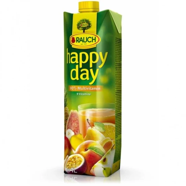 Džús Happy Day Multivitamín 100% 1 ℓ 