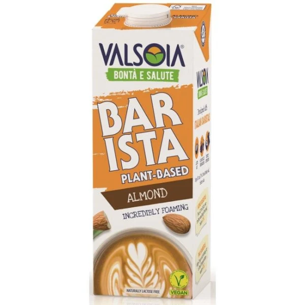 Mandľový nápoj Valsoia Barista 1l 