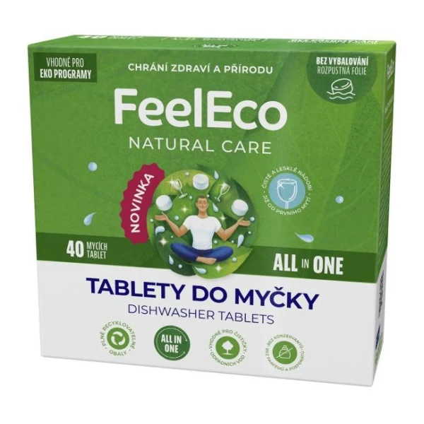 Feel Eco tablety do umývačky All in One 40 ks 