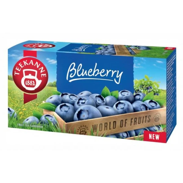 Čaj TEEKANNE ovocný Blueberry HB 20 x 2,25g 