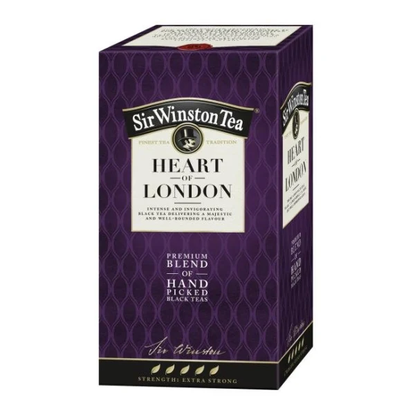 Čaj SIR WINSTON Heart of London HB 20 x 2g 