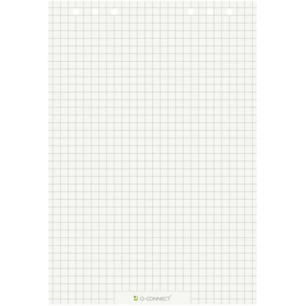 Flipchartový blok papiera Q-CONNECT štvorčekový recyklovaný 20 listov, 5ks 