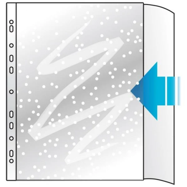 Euroobal DURABLE A4 matný s chlopňou 135mic v sáčku 