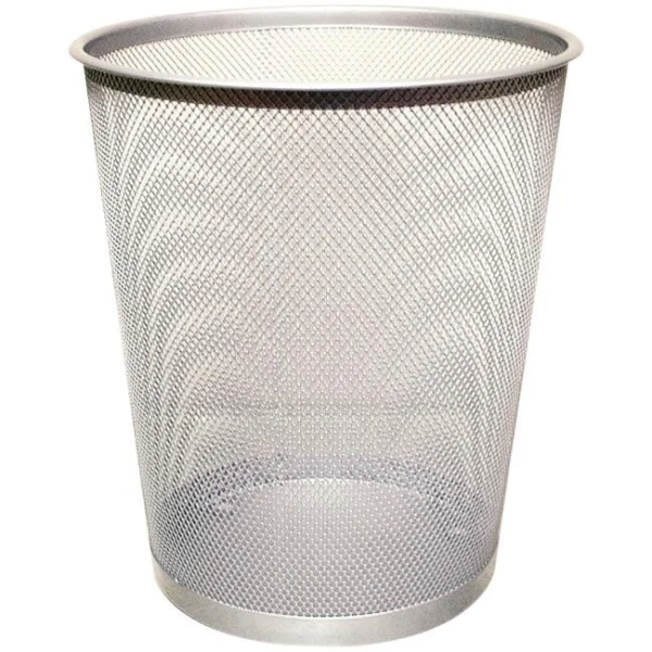 Drôtený kôš 19 ℓ strieborný 