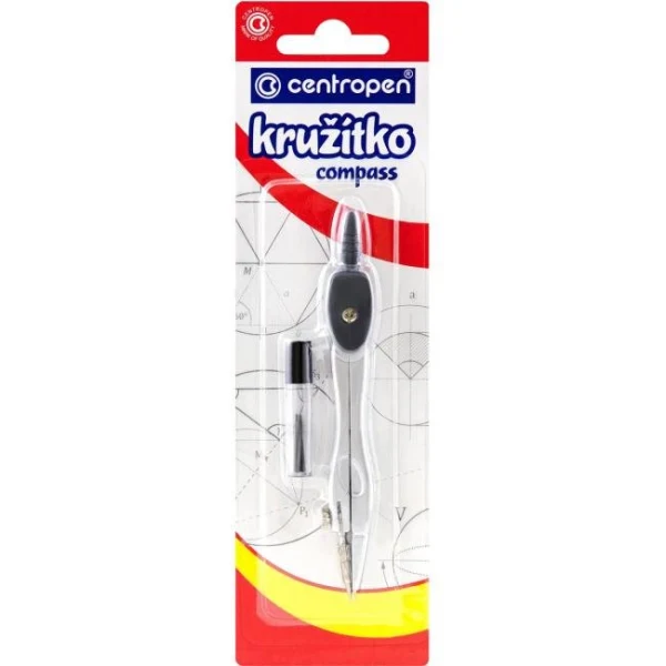 Kružidlo Centropen 9591 kovové na blistri 