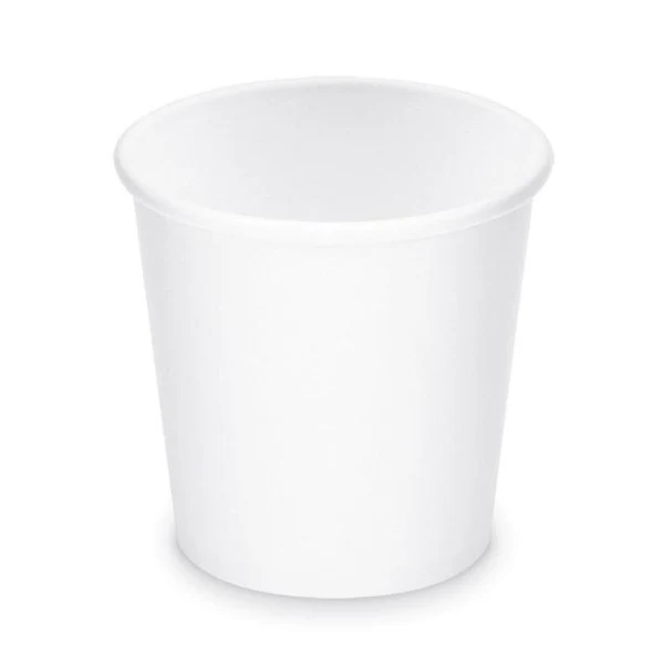 Papierové poháre biele Ø62 mm 110 ml ’XS’ (50 ks) 