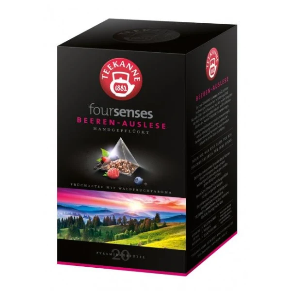 Čaj TEEKANNE FOURSENSES Beeren-Auslese HB 20 x 2,75g 