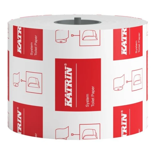 Toaletný papier 2-vrstvový KATRIN Classic System biely, 36 ks 