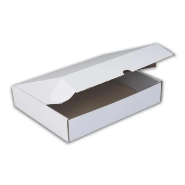 Poštová krabica 235x185x46mm biela 