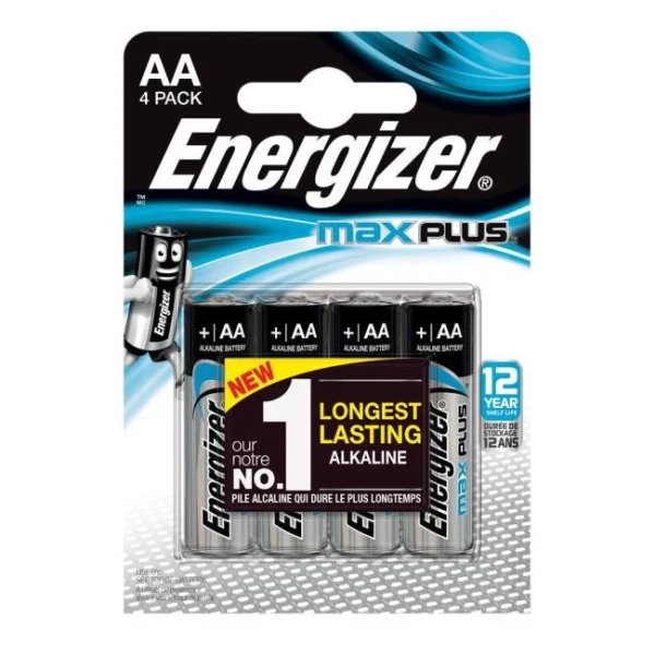 Batéria Energizer tužková Max Plus LR6/4 ks 