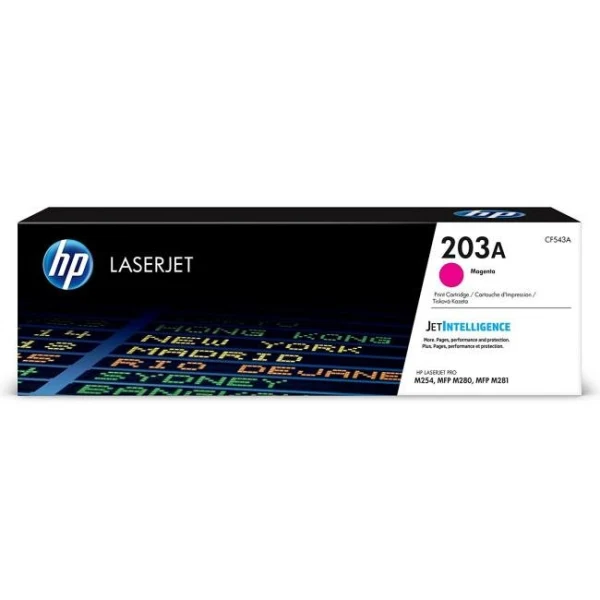 Toner HP CF543A HP 203A magenta (1.300 str.) pre LaserJet Pro M254dw/M280nw/ M281fdn