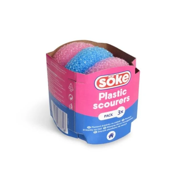 Plastová drôtenka Söke, 3 ks 