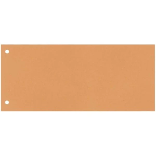 Kartónový rozraďovač Q-CONNECT úzky oranžový 