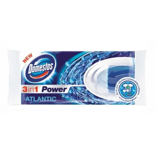 Domestos 3 in1 WC blok NÁHRADNÝ tuhý Ocean 35 g 