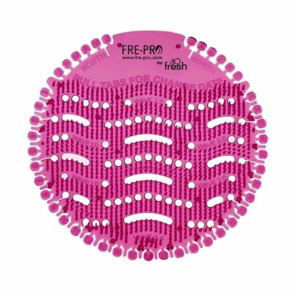 Pisoárové sitko Fre-Pro Wave 2 - Jablko Škorica (červené) 2 ks 