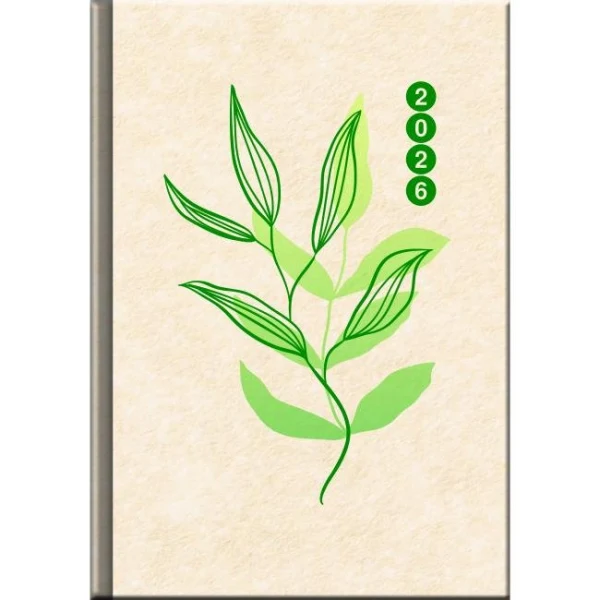 Diár týždenný FSC A5 14,2x20,4 cm - EKO 2026 