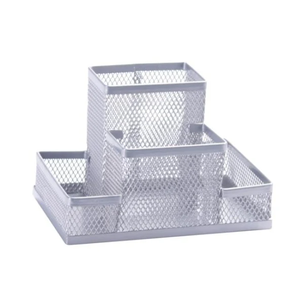 Drôtený stojan kombinovaný 103x100x153mm strieborný 