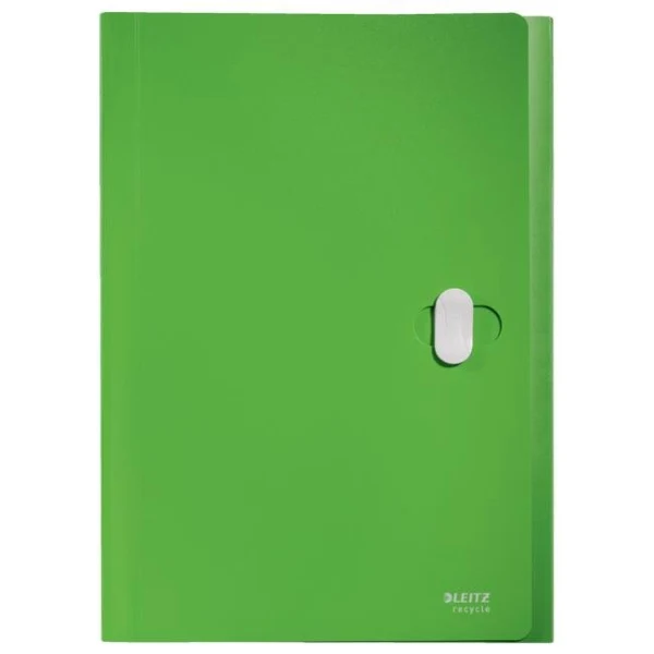 Aktovka plastová s priehradkami Leitz Recycle zelená 