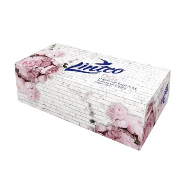Kozmetické utierky v boxe LINTEO Satin, 150 ks 