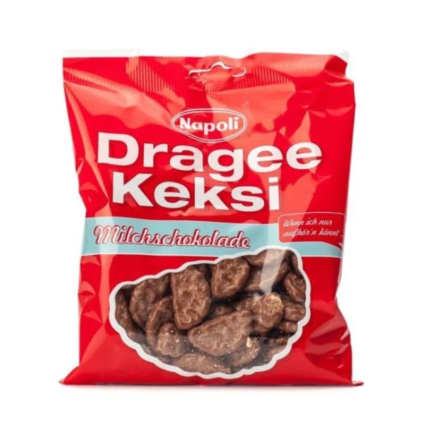 Dragee keksi mliečna čokoláda 165 g 