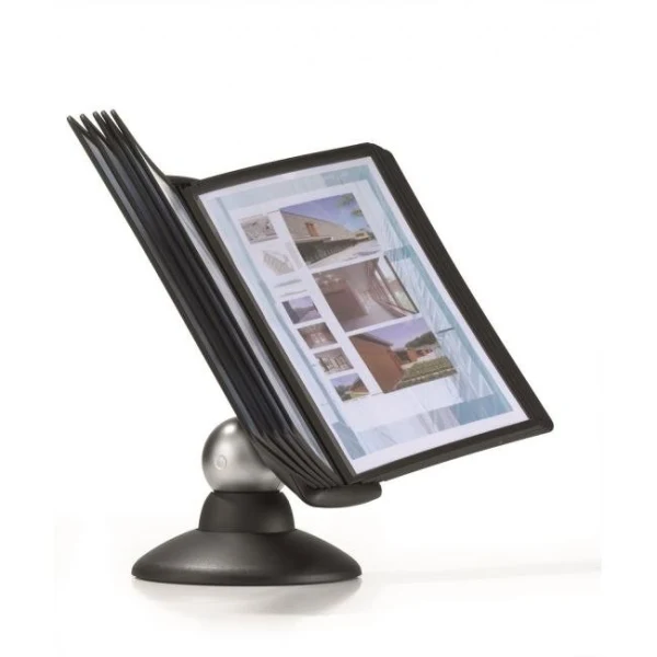 Stojan na stôl SHERPA Motion s 10 panelmi čierny 